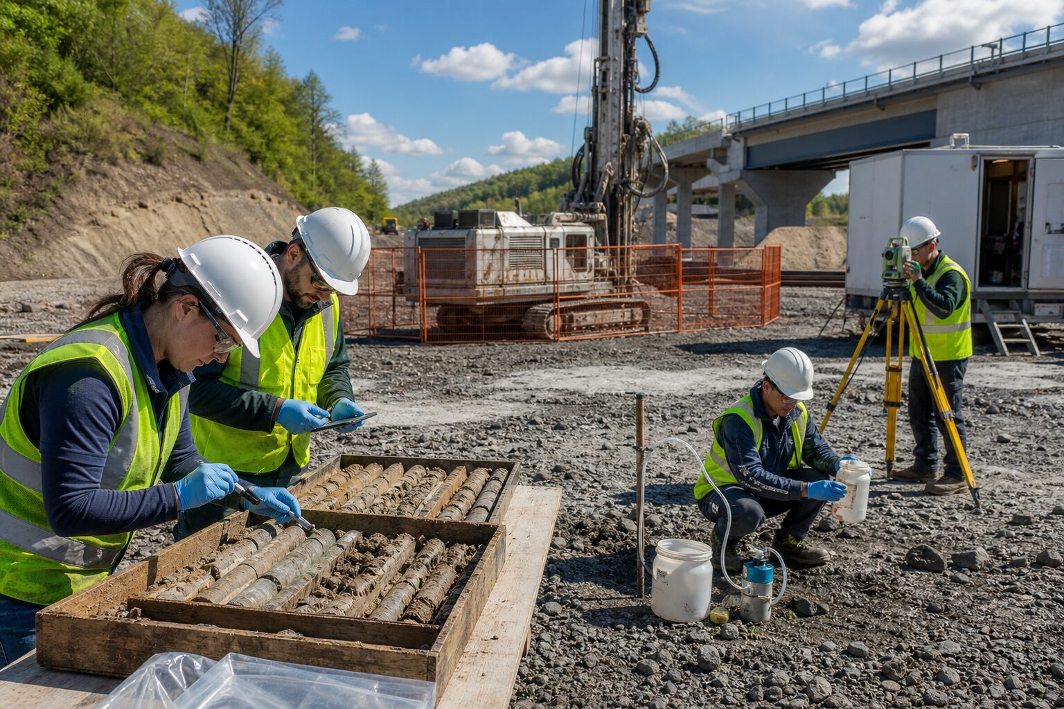 Geotechnical & Environmental Engineering professional in Engineering environment