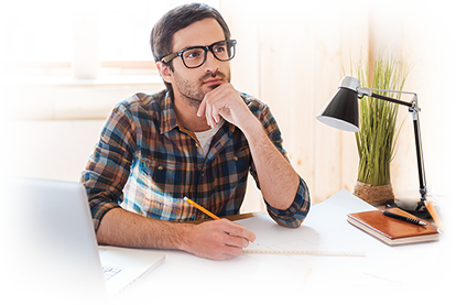 Professional considering a future elearning project