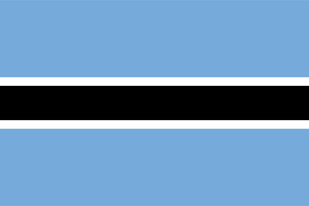 flag_Botswana