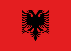 Flag of  Albania