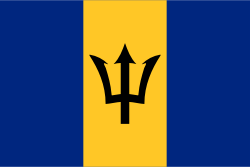Flag of  Barbados
