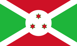 Drapeau de  Burundi