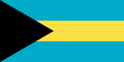 Flag of  Bahamas