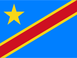 Flag of  Congo Democratic Republic