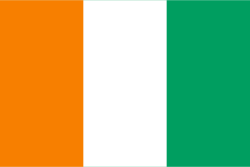 Flag of  Ivory Coast