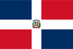 Flag of  Dominican Republic