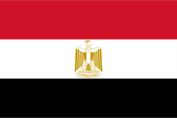 Flagge von  Ägypten