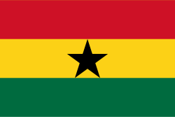 Flagge von  Ghana