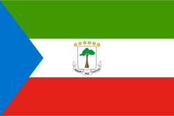 Bandera de  Guinea Ecuatorial
