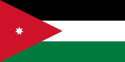 Flagge von  Jordanien