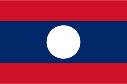 Flag of  Laos