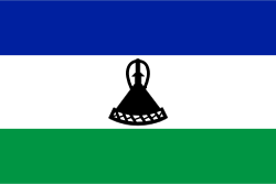 Drapeau de  Lesotho
