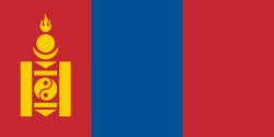 Flag of  Mongolia