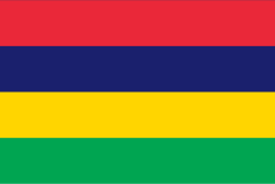 Bandera de  Mauricio