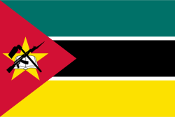 Flag of  Mozambique