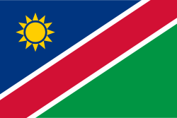 Drapeau de  Namibie