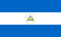 Flag of  Nicaragua