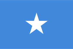 Flag of  Somalia