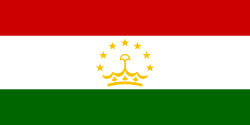 Flag of  Tajikistan