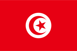 Bandera de  Túnez