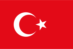 Bandera de  Pavo