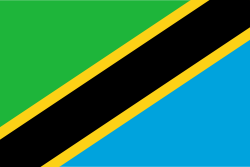 Flag of  Tanzania