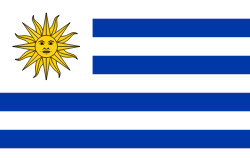 Flag of  Uruguay