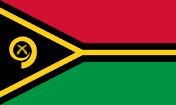 Flag of  Vanuatu