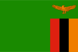Bandera de  Zambia