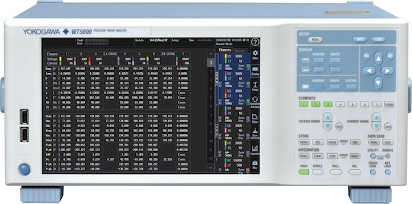 Yokogawa WT5000 frontale