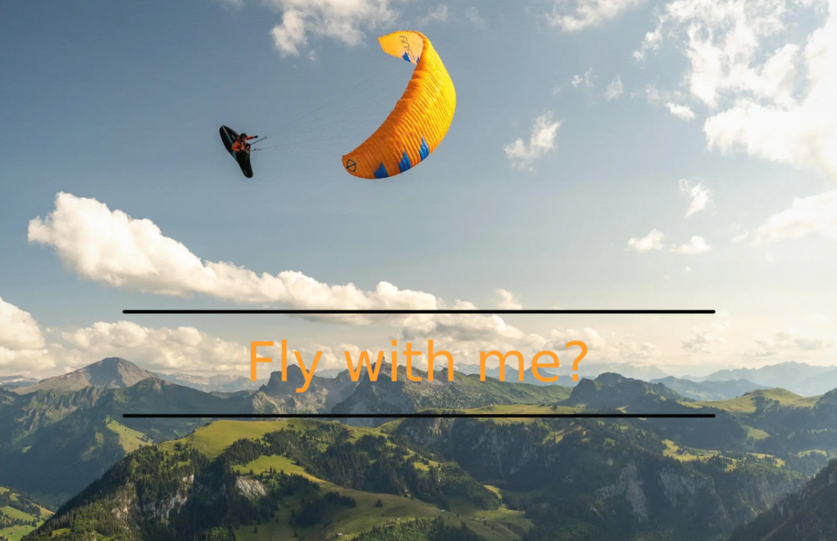 Aeschi Paragliding Launch Site