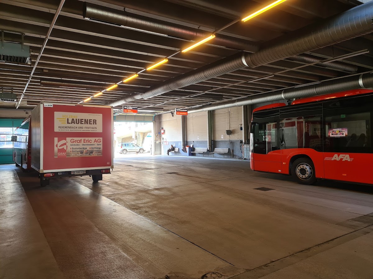 Bushaltestelle Adelboden Post