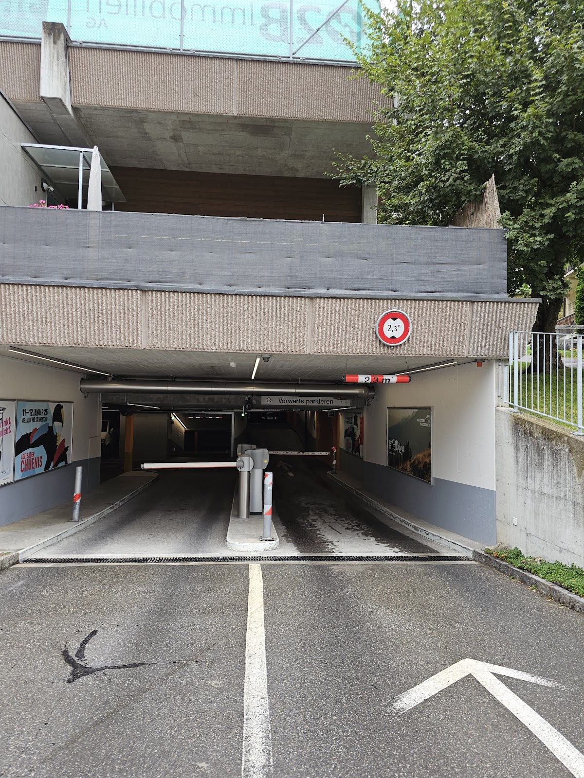 Parkplatz Dorf Adelboden