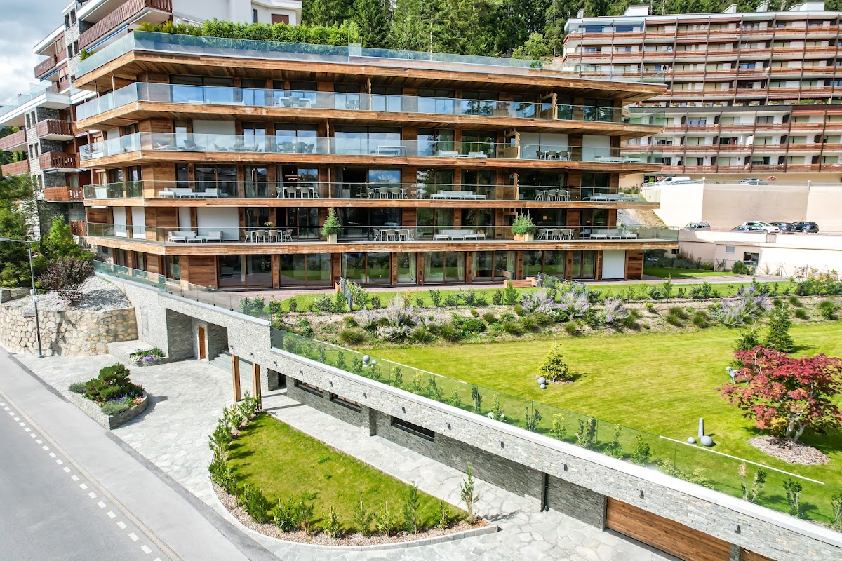 The Quiet Side of a Famous Swiss Resort