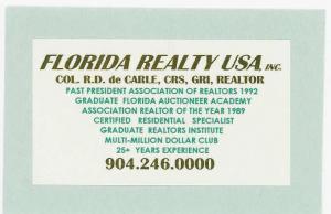 FLORIDA REALTY USA, INC.