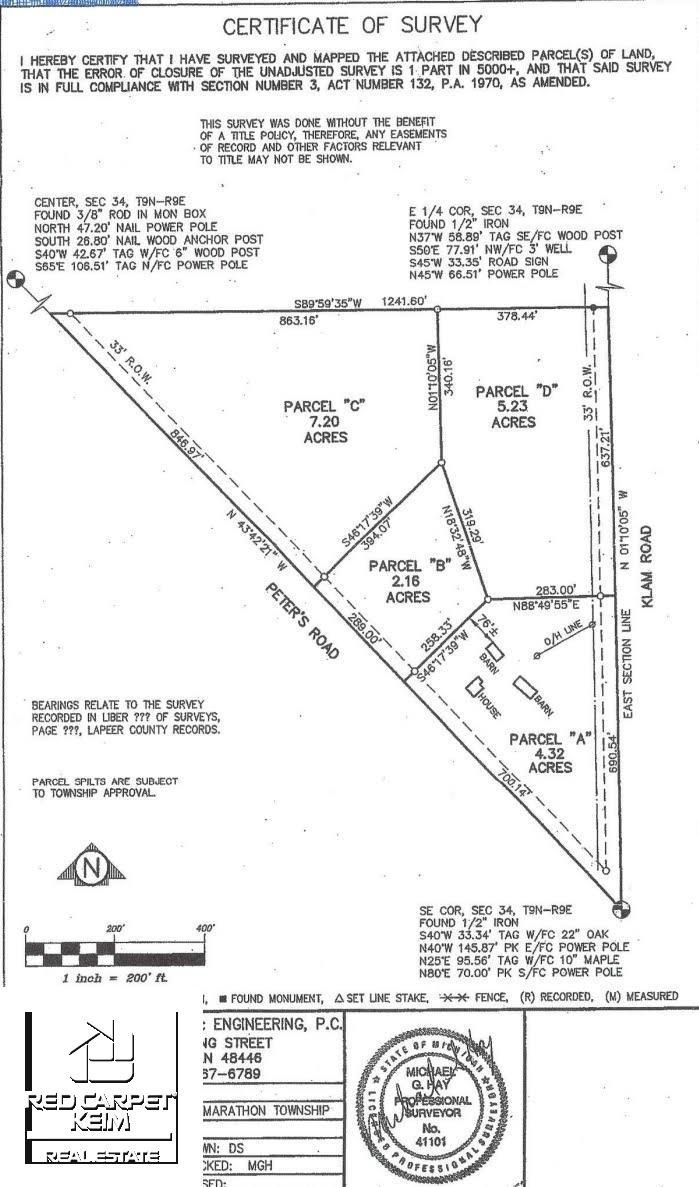 Parcel B Peters, Columbiaville, MI 48421