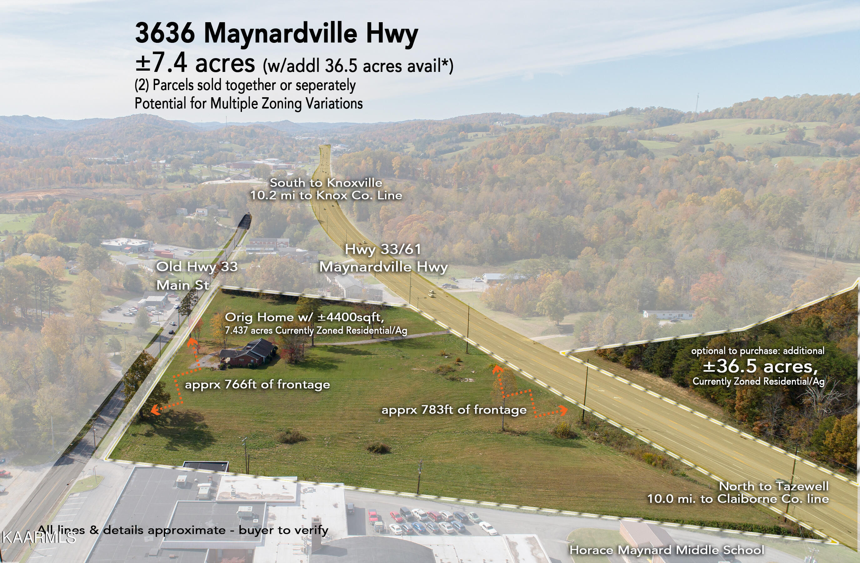 3636 Maynardville Hwy, Maynardville, TN 37807