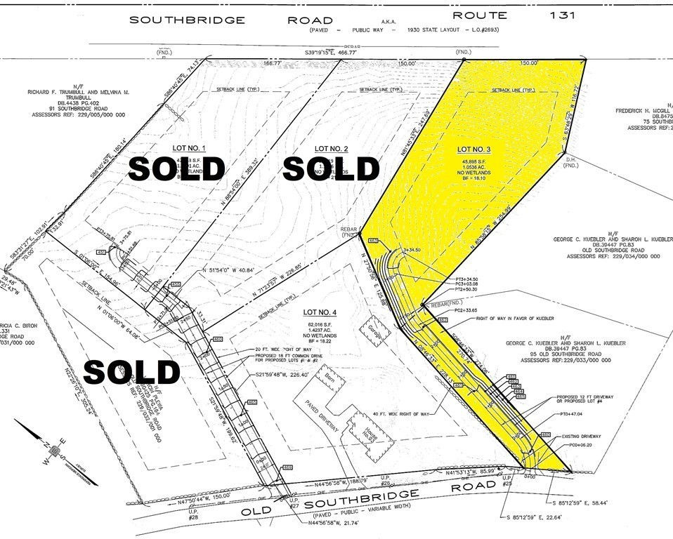 Lot 3 Old Southbridge Rd, Dudley, MA 01571