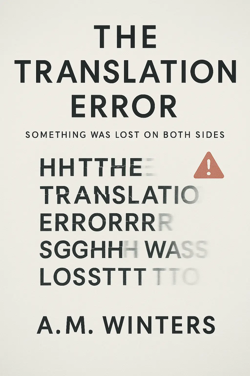 THE TRANSLATION ERROR