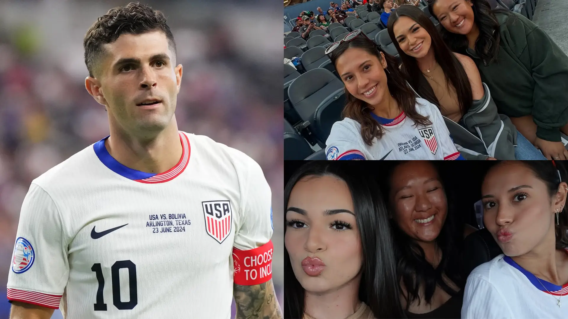 Unlucky gift from Christian Pulisic! Alexa Melton watches the USMNT’s CONCACAF Nations League flop in match-worn jersey given to her by AC Milan star boyfriend