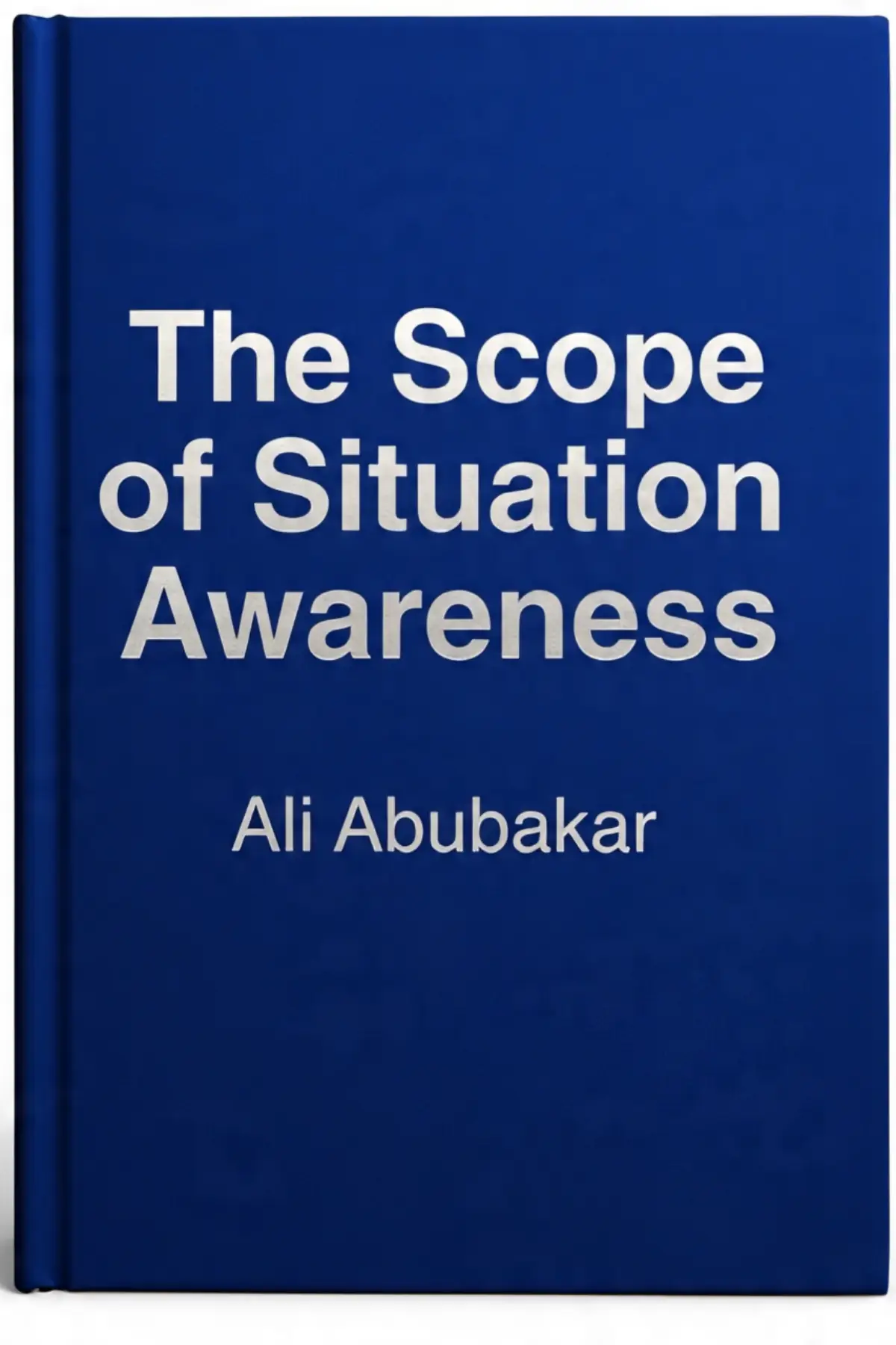 The scope of situation awareness 