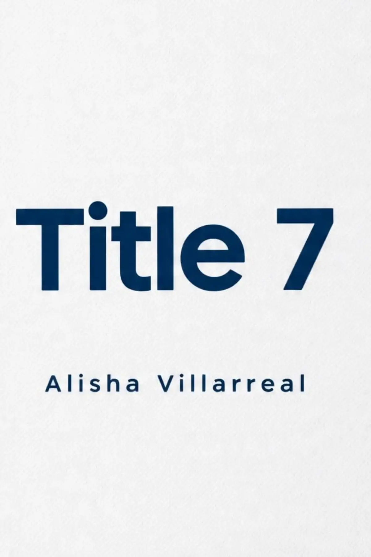Title 7