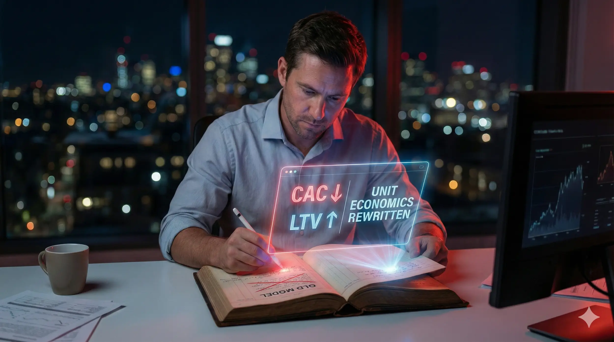 Como a IA está reescrevendo os unit economics das startups early stage