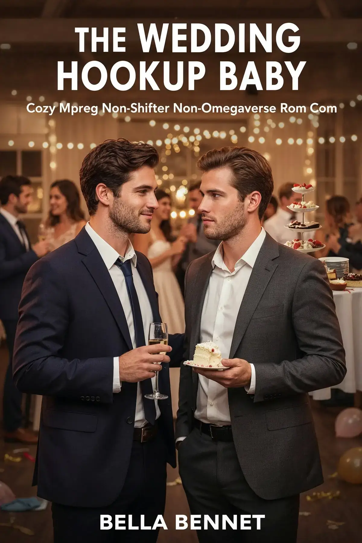 The Wedding Hookup Baby: Cozy Mpreg Non-Shifter Non-Omegaverse Rom Com