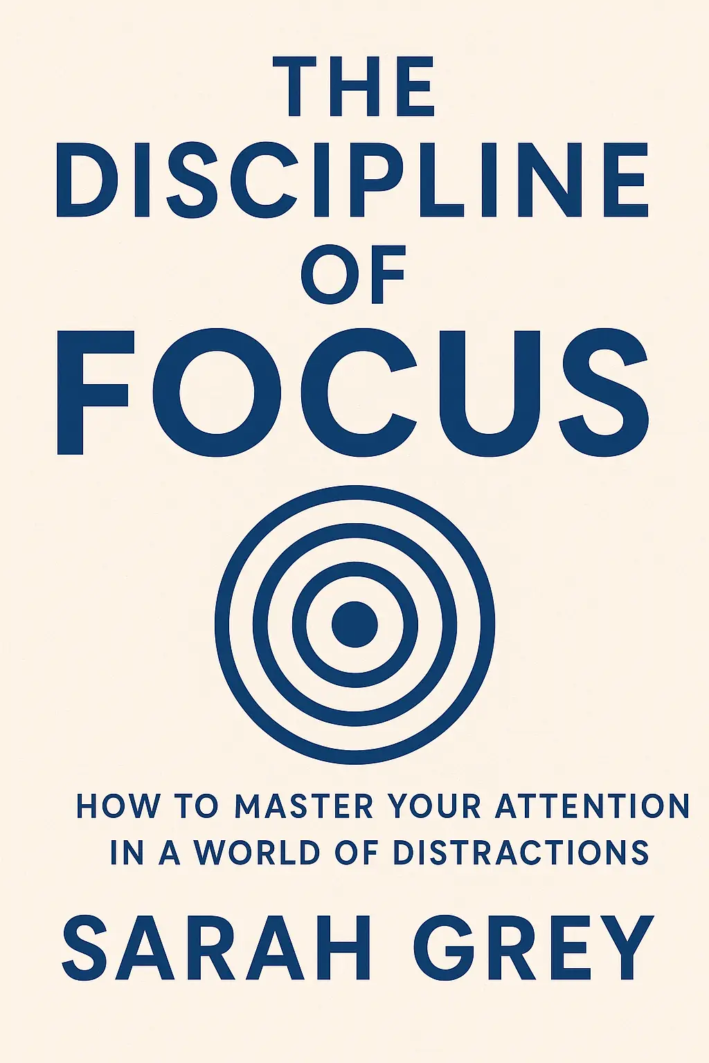 The Discipline Of Focus