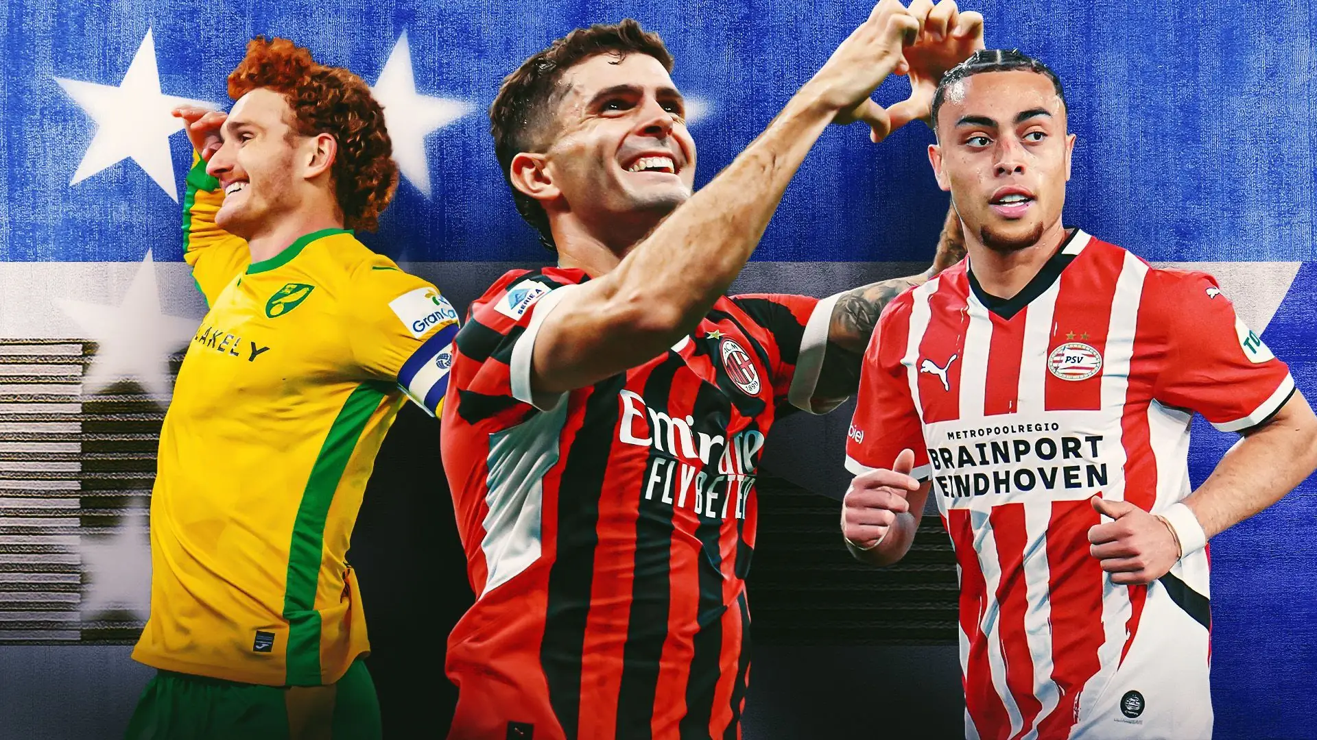 Americans Abroad: The Christian Pulisic redemption tour begins in Serie A, Norwich's Josh Sargent set to strike again and Sergino Dest's dribbling on display for PSV