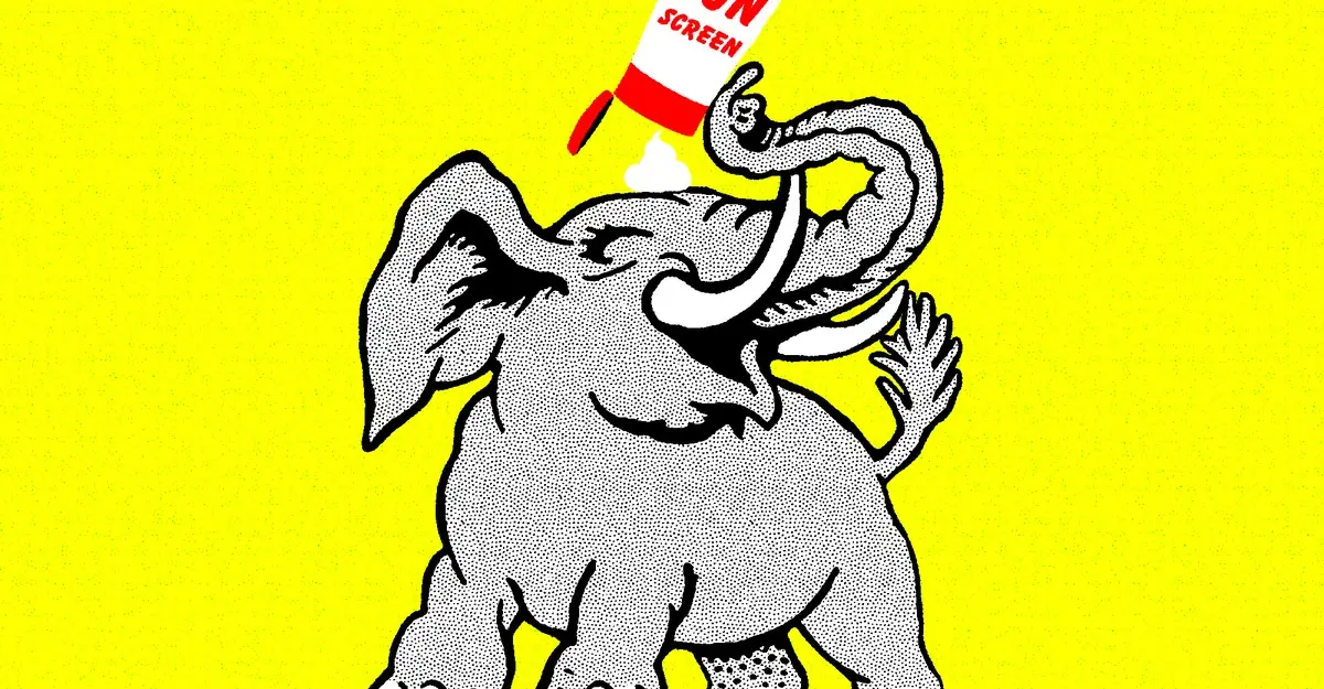 Who Sunscreens an Elephant?