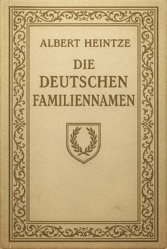Die Deutschen Familiennamen