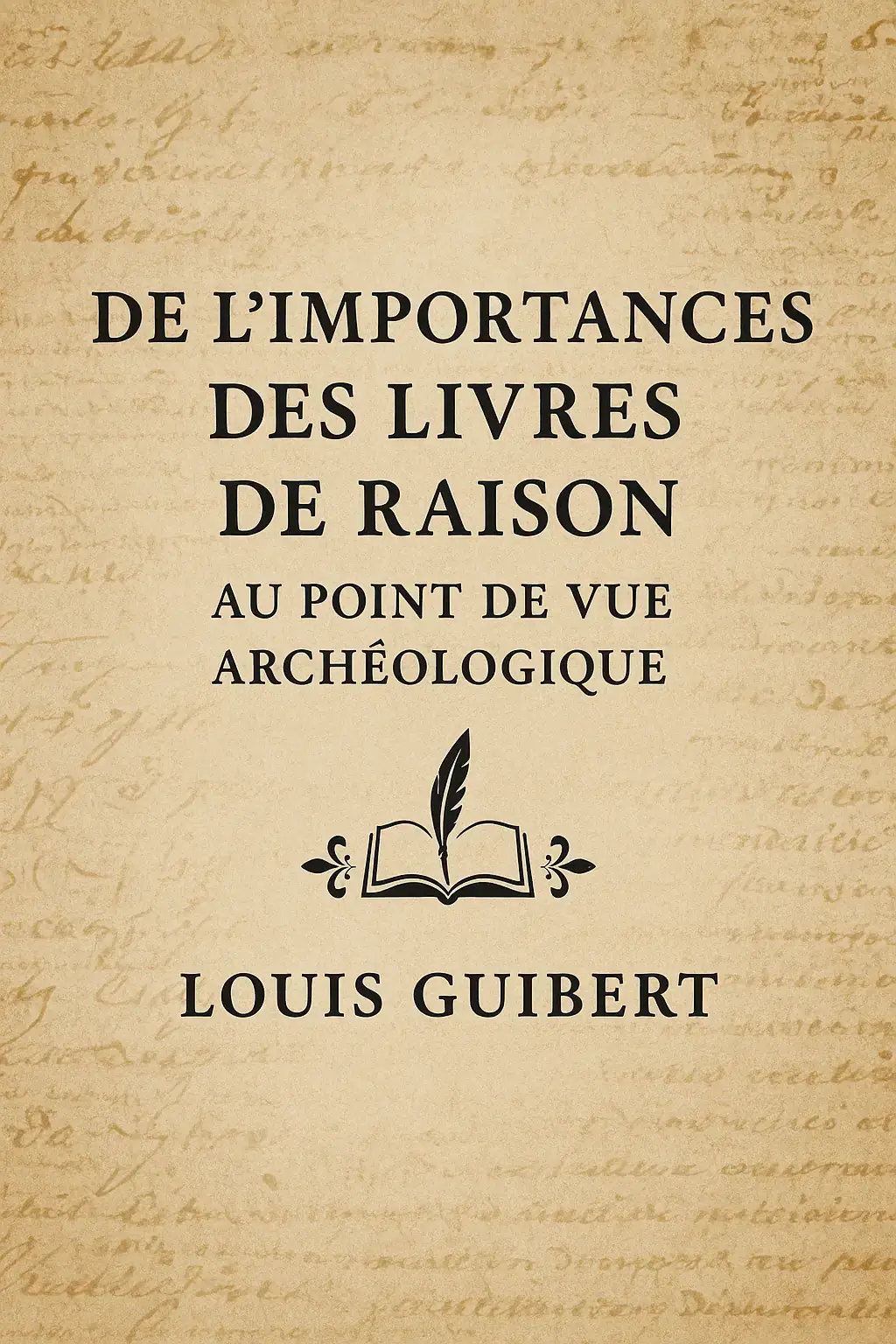 De l'importance des livres de raison au point de vue archéologique