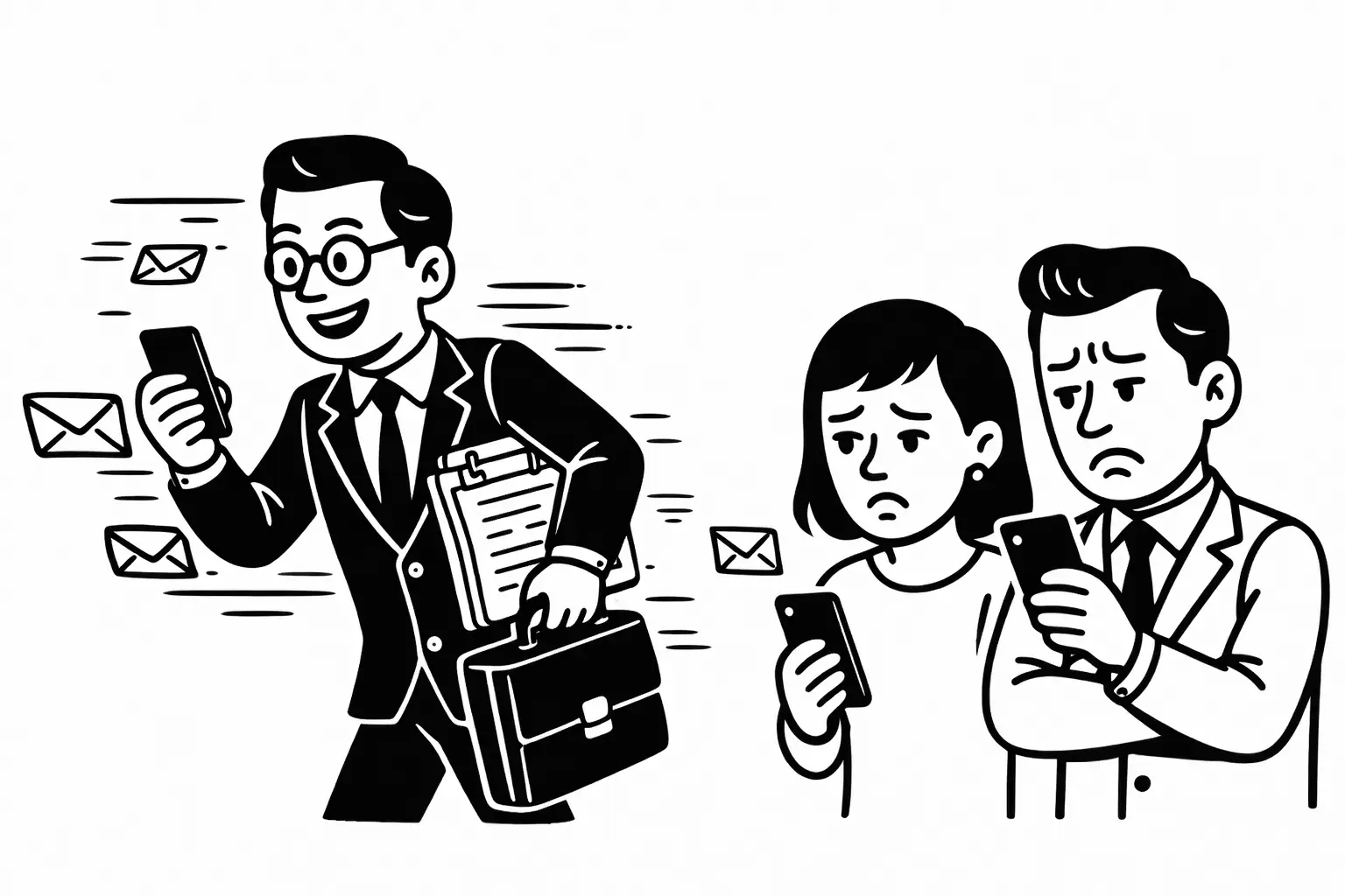 The Busiest People Respond Fastest